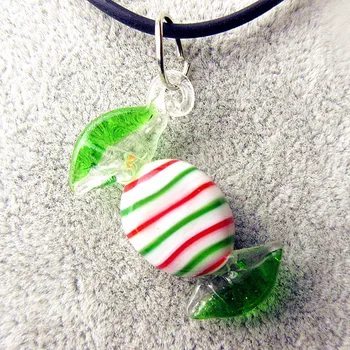 6pcs Custom Hand made Murano Glass candy pendant cute Christmas decoration ornaments gifts DIY Necklace accessories
6pcs Custom Hand made Murano Glass candy pendant cute Christmas decoration ornaments gifts DIY Necklace accessories