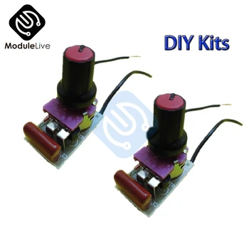 2PCS 100W Switch Speed Regulation Module Dimmer DIY Kit For Arduino Dimming Light Board AC Motor Switch Potentiometer MAC97A6
2PCS 100W Switch Speed Regulation Module Dimmer DIY Kit For Arduino Dimming Light Board AC Motor Switch Potentiometer MAC97A6