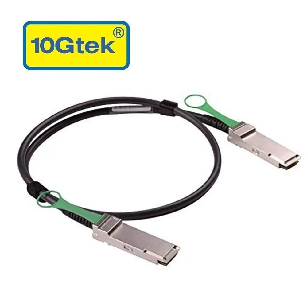 Force10 CBL-QSFP-40GE-PASS-2M 40G QSFP+DAC-2M Cable - 40GBASE-CR4 Passive Direct Attach Copper Twinax QSFP Cable
Force10 CBL-QSFP-40GE-PASS-2M 40G QSFP+DAC-2M Cable - 40GBASE-CR4 Passive Direct Attach Copper Twinax QSFP Cable