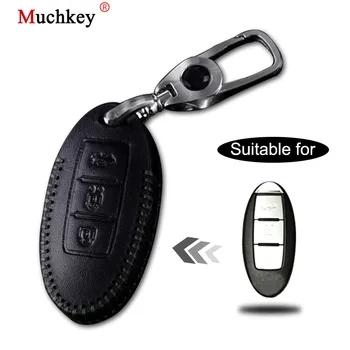 Leather Remote Case Car Key Bag Cover for INFINITI 3 Buttons Smart Key Luxury Genuine Hand Sew Black Line 1PC
Leather Remote Case Car Key Bag Cover for INFINITI 3 Buttons Smart Key Luxury Genuine Hand Sew Black Line 1PC