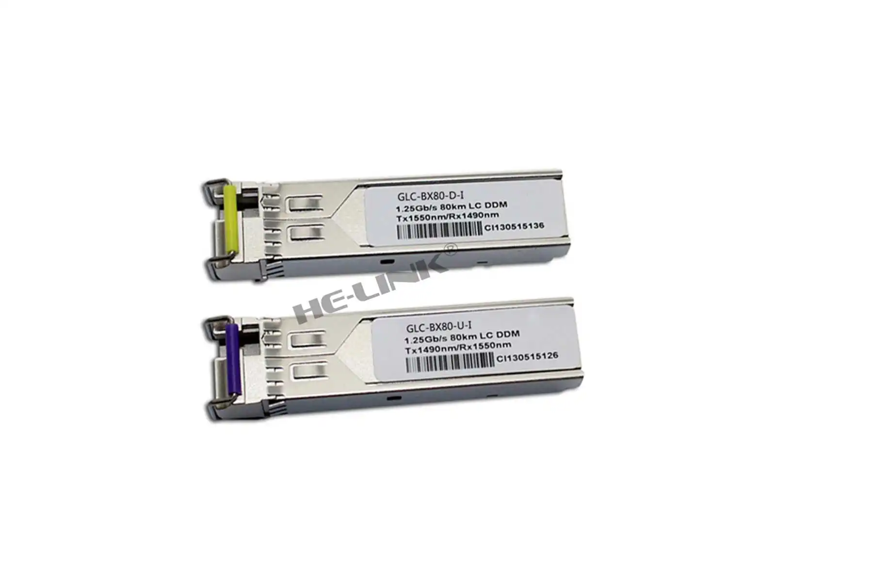 LODFIBER GLC-BX80-U-I/GLC-BX80-D-I CISCO Compatible 1.25G 1490/1550nm BiDi 80km Transceiver
LODFIBER GLC-BX80-U-I/GLC-BX80-D-I CISCO Compatible 1.25G 1490/1550nm BiDi 80km Transceiver