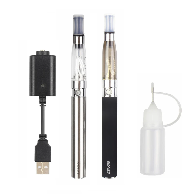 10pcs/lot eGo CE4 e Cigarette Zipper eGo vape pen Kit 1100mah ego t Battery CE4 Atomizer 1.6ml Electronic Cigarette vapor kit