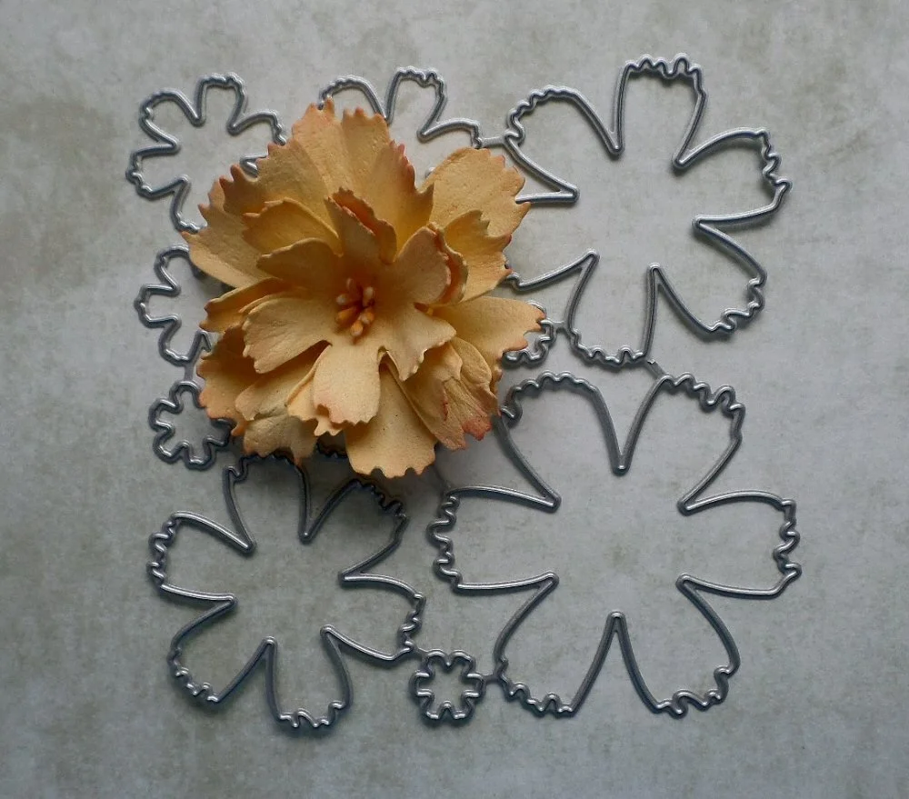 10Pcs/Set Big Size 3D Flower Metal Cutting Dies Tencils For DIY Scrapbooking Photo Album 3D Stamps Decorative Embossing New
10Pcs/Set Big Size 3D Flower Metal Cutting Dies Tencils For DIY Scrapbooking Photo Album 3D Stamps Decorative Embossing New