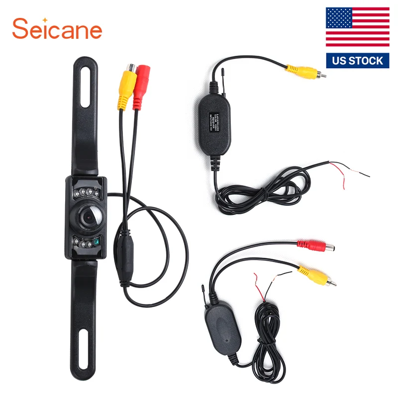 Seicane Night Vision 420 tvl PAL/NTSC TV system Wireless Waterproof Backup Parking Car RearView Camera
Seicane Night Vision 420 tvl PAL/NTSC TV system Wireless Waterproof Backup Parking Car RearView Camera