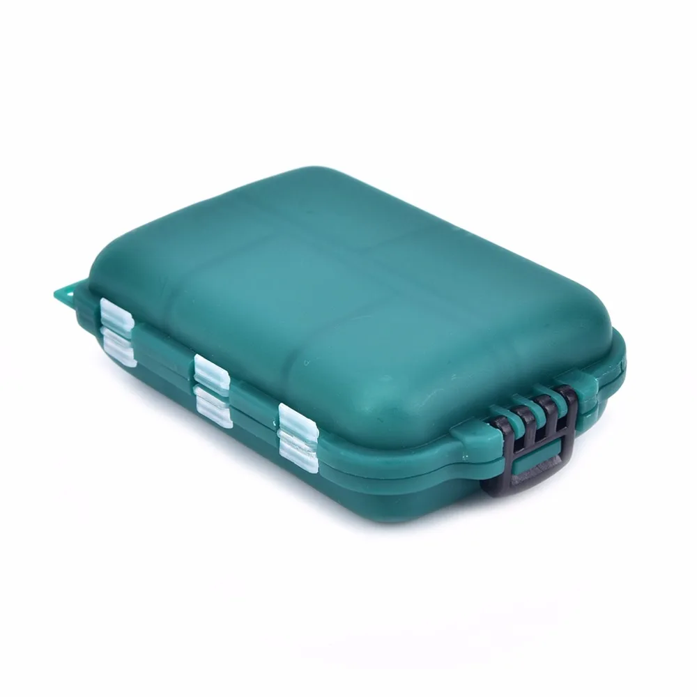 11.5*9*3.5cm Compartments Fishing Tackle Storage Box Lure Spoon Hook Rig Bait Tools Plastic Storage Case Fishing Accessories
11.5*9*3.5cm Compartments Fishing Tackle Storage Box Lure Spoon Hook Rig Bait Tools Plastic Storage Case Fishing Accessories