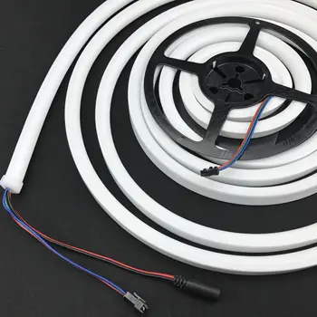 5m/roll DC12V SK6812 addressable led neon pixel light,RGB full color;30leds/m and 30pixels/m;waterproof in milky white tube;IP66
5m/roll DC12V SK6812 addressable led neon pixel light,RGB full color;30leds/m and 30pixels/m;waterproof in milky white tube;IP66