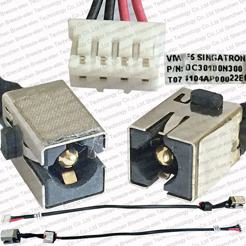Original DC Power port Jack socket cable connector wire for ASUS X73 X73TA R700V R700VD K75V K75VJ K75VD K75V QCL70 DC30100N300
Original DC Power port Jack socket cable connector wire for ASUS X73 X73TA R700V R700VD K75V K75VJ K75VD K75V QCL70 DC30100N300