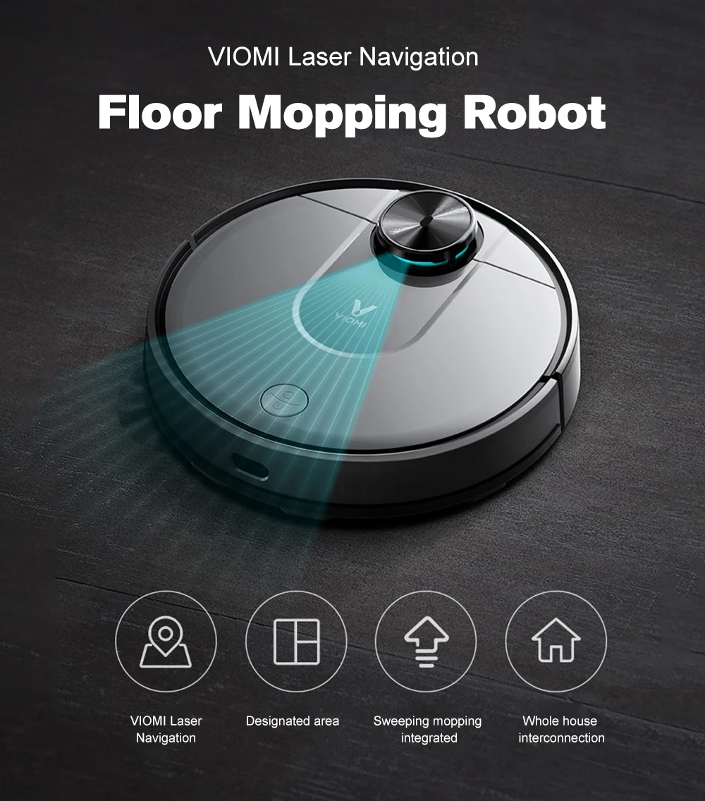 Робот Пылесос Xiaomi Viomi V2 Купить