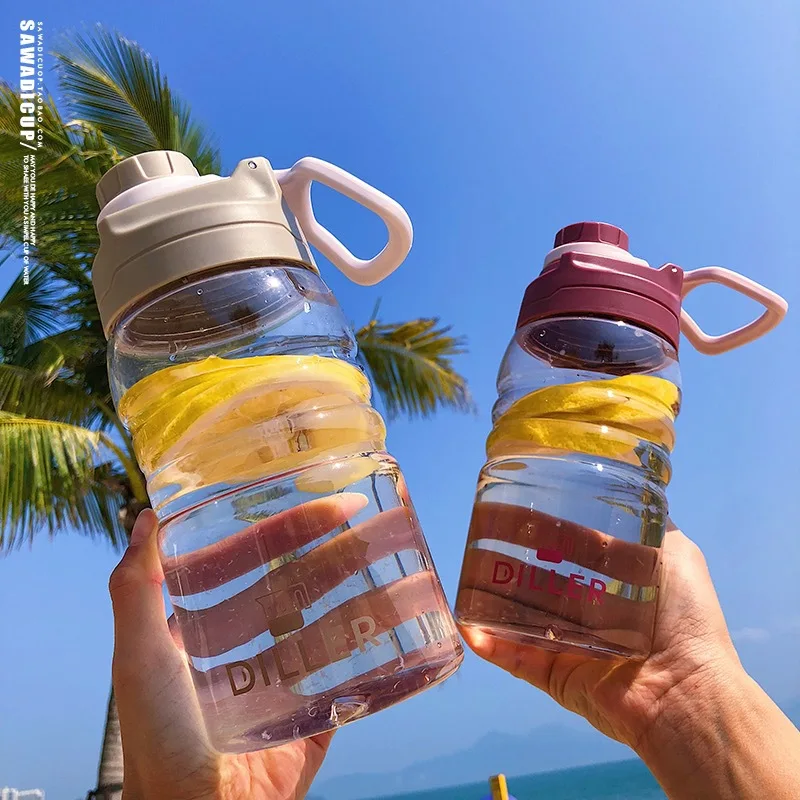 Large Volume 1000/1500/2000ml Plastic Water Bottle Clear Summer Outdoor Portable Drink Bottles BPA Free Drinkware Kettle
Large Volume 1000/1500/2000ml Plastic Water Bottle Clear Summer Outdoor Portable Drink Bottles BPA Free Drinkware Kettle