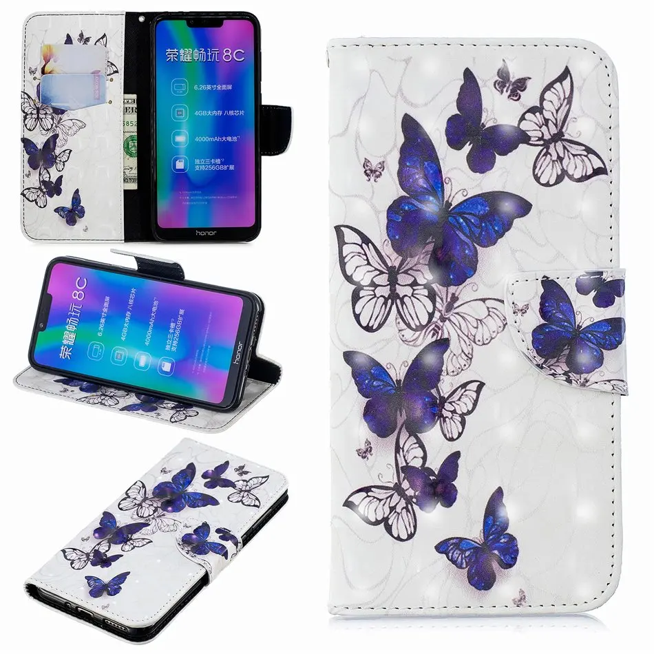 Stand Cases Leather Cover For Huawei Mate 10 20 Lite P10 P20 Pro Nova 3i P Smart Honor 8C Y5 Y6 Y7 2018 Card Slot Butterfly D07Z
Stand Cases Leather Cover For Huawei Mate 10 20 Lite P10 P20 Pro Nova 3i P Smart Honor 8C Y5 Y6 Y7 2018 Card Slot Butterfly D07Z