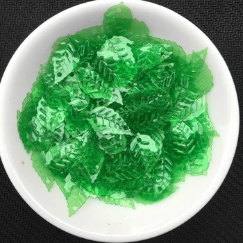 600Pcs GreenTransparent 9*16mm leaf shape Sequins with 2 hole &Paillette Sewing glitter sticker on Cloth, Garments Accessories
600Pcs GreenTransparent 9*16mm leaf shape Sequins with 2 hole &Paillette Sewing glitter sticker on Cloth, Garments Accessories