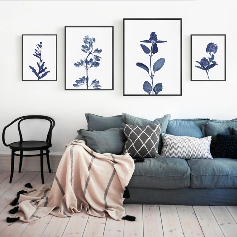 Pressed Blue Wild Flowers Wall Art Canvas Painting Hampton Style Posters Botanical Prints Blue and White Pictures Home Decor
Pressed Blue Wild Flowers Wall Art Canvas Painting Hampton Style Posters Botanical Prints Blue and White Pictures Home Decor
