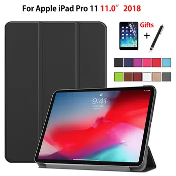 Case For iPad Pro 11" (2018) Smart Cover Funda For New iPad Pro 11 inch 2018 Ultra Slim Folding Stand Skin Shell+Film+Pen
Case For iPad Pro 11" (2018) Smart Cover Funda For New iPad Pro 11 inch 2018 Ultra Slim Folding Stand Skin Shell+Film+Pen