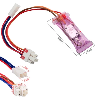 AC 250V 10A N12-5 Degrees Celsius 3 cables(square) Bimetal Fridges Defroster Thermostat Refrigerator Parts
AC 250V 10A N12-5 Degrees Celsius 3 cables(square) Bimetal Fridges Defroster Thermostat Refrigerator Parts