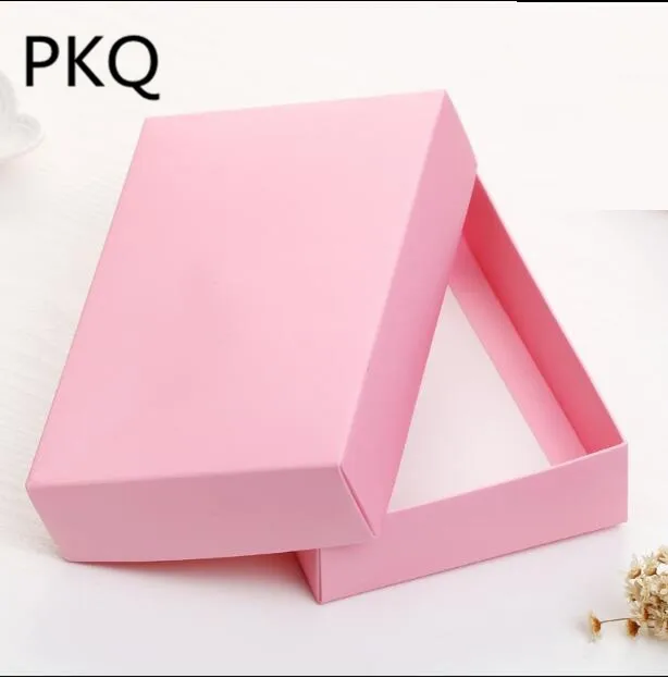 20pcs new pink rose red black white gift packaging box blank carton paper gift paper box with lid cardboard box for briefs/towel
20pcs new pink rose red black white gift packaging box blank carton paper gift paper box with lid cardboard box for briefs/towel