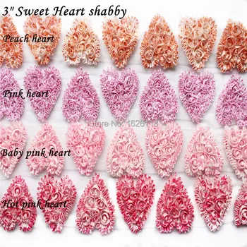 10yds/lot ,free shipping shabby chiffon flower heart rose trim,3" chiffon flowerrosette trimming
10yds/lot ,free shipping shabby chiffon flower heart rose trim,3" chiffon flowerrosette trimming