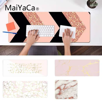 MaiYaCa High Quality Rose Gold Customized MousePads Computer Laptop Anime Mouse Mat Rubber Mouse Durable Desktop Mousepad
MaiYaCa High Quality Rose Gold Customized MousePads Computer Laptop Anime Mouse Mat Rubber Mouse Durable Desktop Mousepad