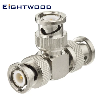 Eightwood 20PCS Video Balun Adapter BNC Series Plug to Plug to Plug "T" Type 3 Way for Monitor CCTV Security Camera Antenna
Eightwood 20PCS Video Balun Adapter BNC Series Plug to Plug to Plug "T" Type 3 Way for Monitor CCTV Security Camera Antenna