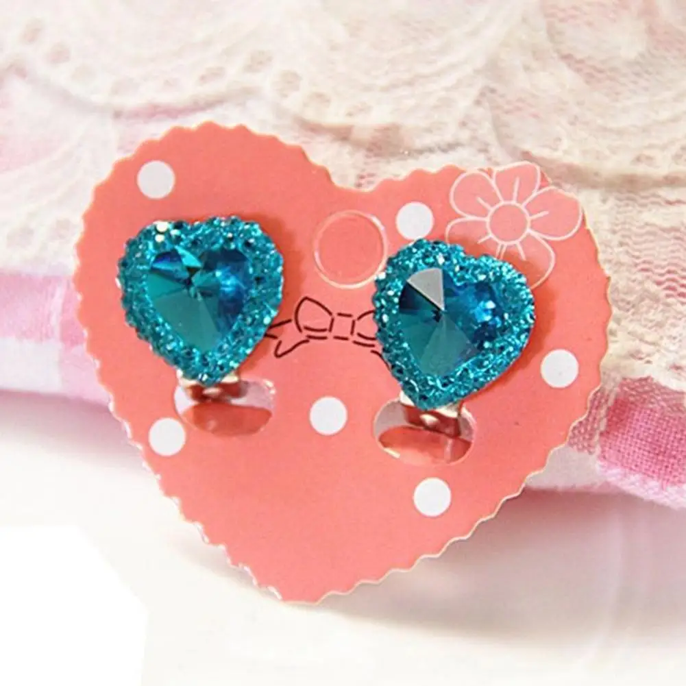 Hot Heart Rhinestone Kids Girls Fashion Ear Clips Jewelry No Pierced Earrings Gift
Hot Heart Rhinestone Kids Girls Fashion Ear Clips Jewelry No Pierced Earrings Gift