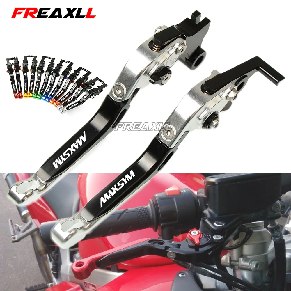 For SYM MAXSYM 400 400i 600 600i Max CNC Aluminum Motorbike Levers Motorcycle Brake Clutch Levers Foldable Extendable Adjustable
For SYM MAXSYM 400 400i 600 600i Max CNC Aluminum Motorbike Levers Motorcycle Brake Clutch Levers Foldable Extendable Adjustable