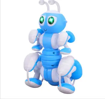 Remote-controlled ant music story dance simulation boy girl intelligent electric robot children interactive toys
Remote-controlled ant music story dance simulation boy girl intelligent electric robot children interactive toys