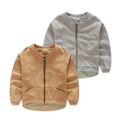 Children's solid jacket coat 2018 spring children's wear casual coat Cotton Circular collar boy outwear
Children's solid jacket coat 2018 spring children's wear casual coat Cotton Circular collar boy outwear