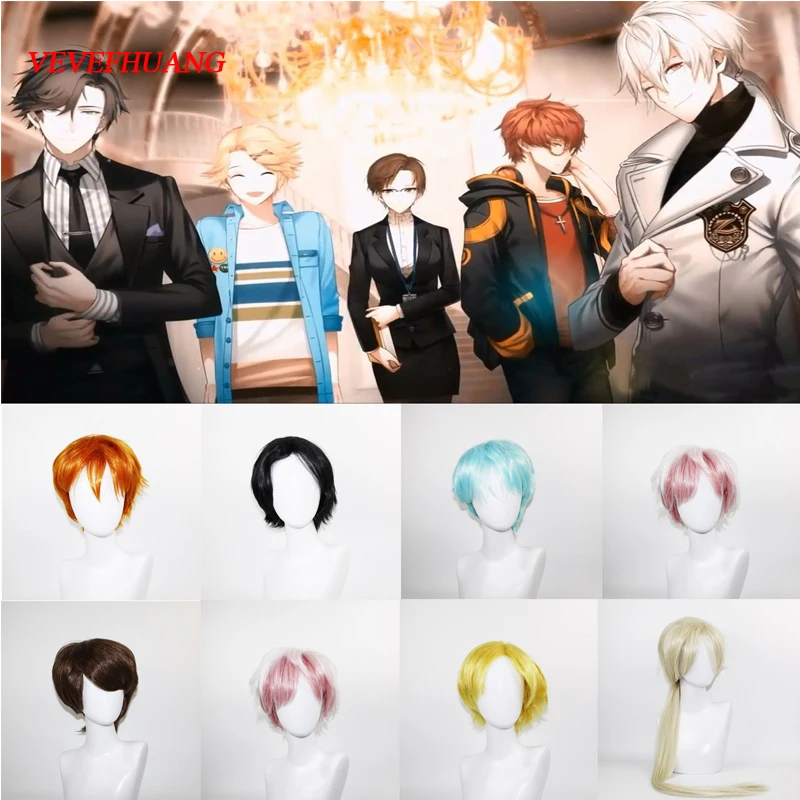 VEVEFHUANG Mystic Messenger Cosplay Harajuku Curly Hair Wig 707 Yoosung Zen V Japanese Hair Costume Luciel Choi Zen Jumin Han
VEVEFHUANG Mystic Messenger Cosplay Harajuku Curly Hair Wig 707 Yoosung Zen V Japanese Hair Costume Luciel Choi Zen Jumin Han