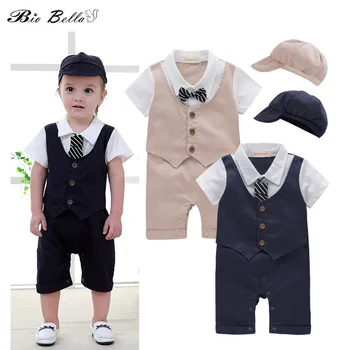 Baby Newborn Infantil Boy Summer Clothes Suit Romper+Cap 2Pcs Kids Toddler Romper+Cap Toddler Baby Boy Party Wedding Outfits Set
Baby Newborn Infantil Boy Summer Clothes Suit Romper+Cap 2Pcs Kids Toddler Romper+Cap Toddler Baby Boy Party Wedding Outfits Set