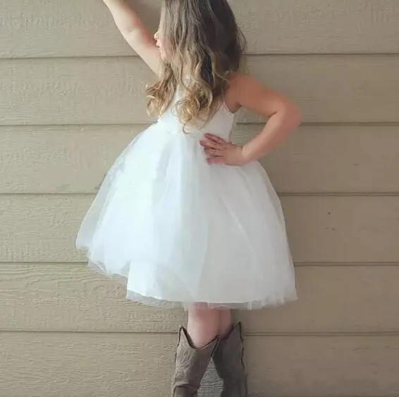 lovely Ivory Flower Girls Dresses Knee-Length Pleats Tulle Organza with Lace 2018 Top Flower Girls Dresses for Wedding
lovely Ivory Flower Girls Dresses Knee-Length Pleats Tulle Organza with Lace 2018 Top Flower Girls Dresses for Wedding