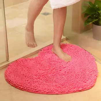 TECHOME New Home Bathroom Non-slip Mat Chenille Heart Shaped Carpet Strong Water Absorb Mat Rug Soft Decorative Colorful Mat
TECHOME New Home Bathroom Non-slip Mat Chenille Heart Shaped Carpet Strong Water Absorb Mat Rug Soft Decorative Colorful Mat