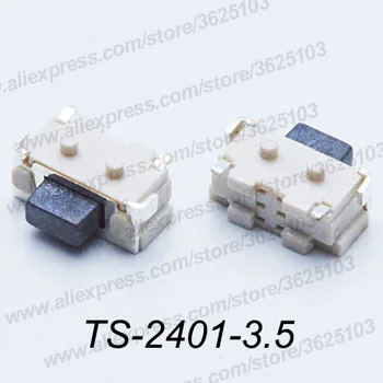 1000PCS Reel Packing Side Push Momentary Tact Switch 2x4mm SMT Kits Push Button Switch With/without 2 Points phone key buttons
1000PCS Reel Packing Side Push Momentary Tact Switch 2x4mm SMT Kits Push Button Switch With/without 2 Points phone key buttons