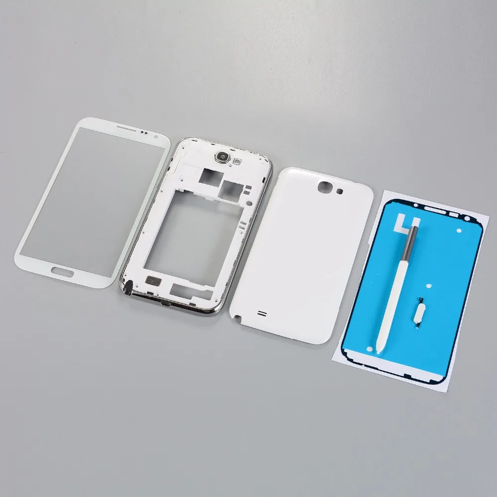Housing Case For Samsung Note 2 GT-N7100 N7100 LCD Display Touch Screen+Middle Frame+Battery Back Cover+Pen+sticker
Housing Case For Samsung Note 2 GT-N7100 N7100 LCD Display Touch Screen+Middle Frame+Battery Back Cover+Pen+sticker