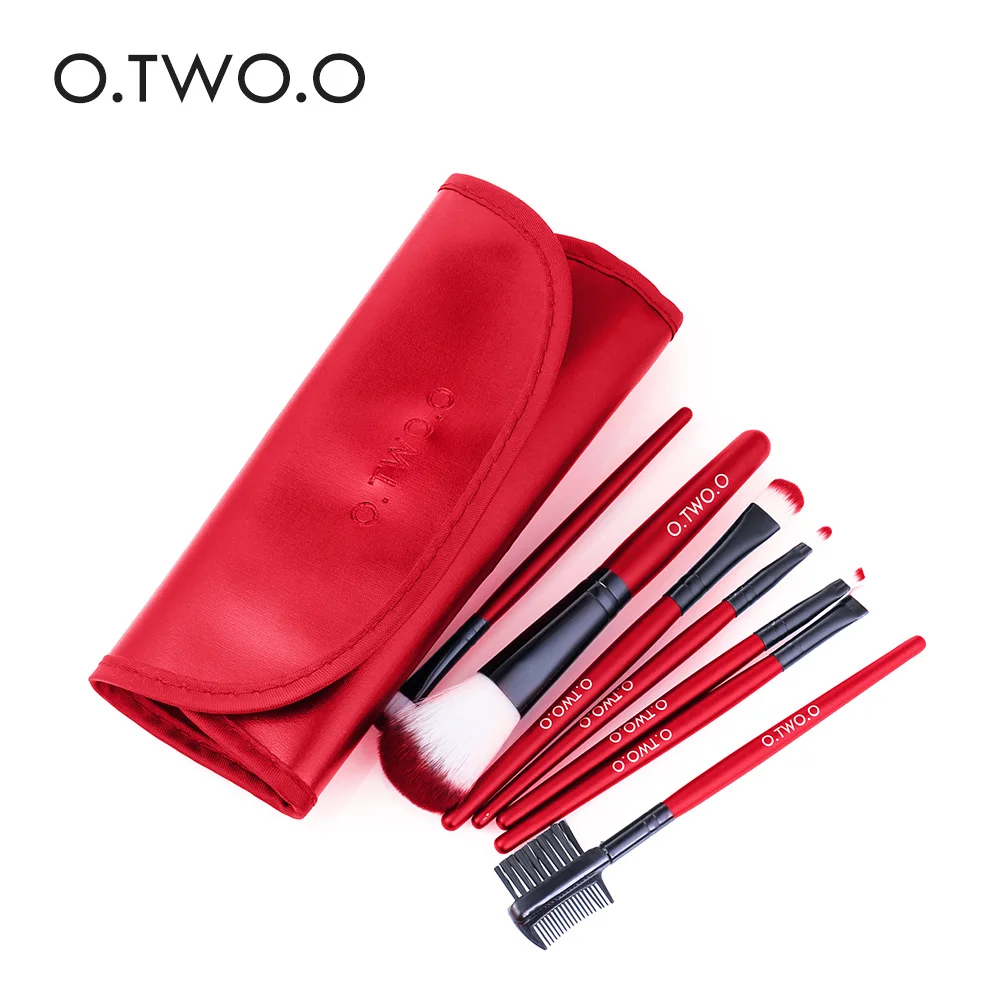 O.TWO.O 7pcs/lot Red Make Up Brushes Set Cosmetics Brush Set Foundation Blending Blush Makeup Tool Powder Eyeshadow Cosmetic Set
O.TWO.O 7pcs/lot Red Make Up Brushes Set Cosmetics Brush Set Foundation Blending Blush Makeup Tool Powder Eyeshadow Cosmetic Set