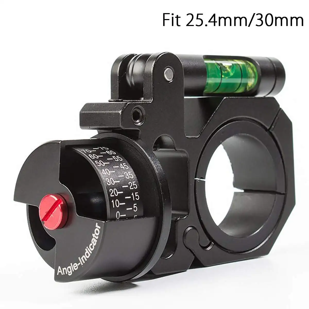 Universal Holder Scope Mount Angle Degree Indicator Rings Flippable Bubble Level Mount Balance Pipe Clamp Bracket 25.4/30mm
Universal Holder Scope Mount Angle Degree Indicator Rings Flippable Bubble Level Mount Balance Pipe Clamp Bracket 25.4/30mm