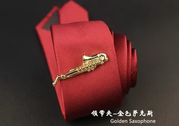 Tie Clip Saxophone Smoking Pipe Pen Car Shape Tie Clip Pins Copper Made 5 Style Men's Jewelry Accessory Wholesale 30pcs/lot
Tie Clip Saxophone Smoking Pipe Pen Car Shape Tie Clip Pins Copper Made 5 Style Men's Jewelry Accessory Wholesale 30pcs/lot