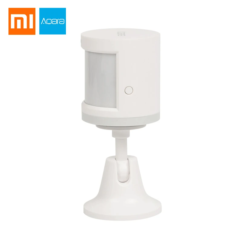 Xiaomi Aqara Human Body Sensor Smart Movement Motion Zigbee Light Intensity Sensor With Holder Stand Mi home App via Android IOS
Xiaomi Aqara Human Body Sensor Smart Movement Motion Zigbee Light Intensity Sensor With Holder Stand Mi home App via Android IOS
