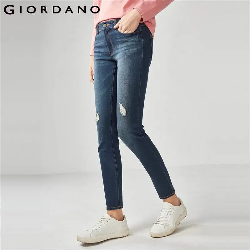 Giordano Women Jeans Women Mid Rise Stretchy Jeans Woman Slim Tapered Denim Pants Washed Design Zip Fly Jeans Mujer Fashion
Giordano Women Jeans Women Mid Rise Stretchy Jeans Woman Slim Tapered Denim Pants Washed Design Zip Fly Jeans Mujer Fashion