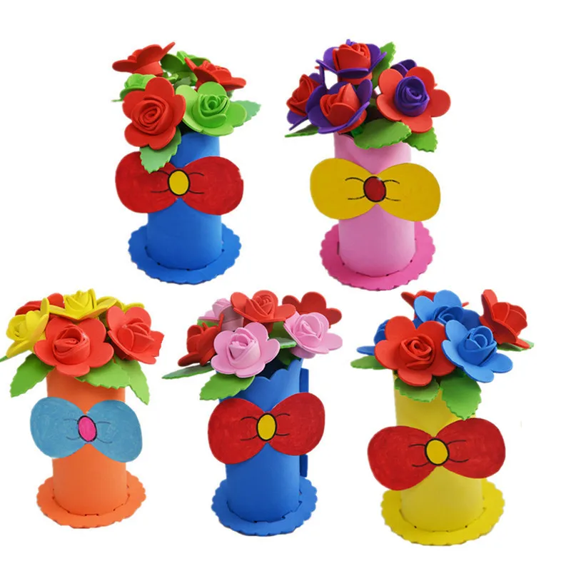 DIY Teaching Kindergarten Manual Weave EVA Cloth Early Learning Education Montessori Handmade rose basket Materials Toys
DIY Teaching Kindergarten Manual Weave EVA Cloth Early Learning Education Montessori Handmade rose basket Materials Toys