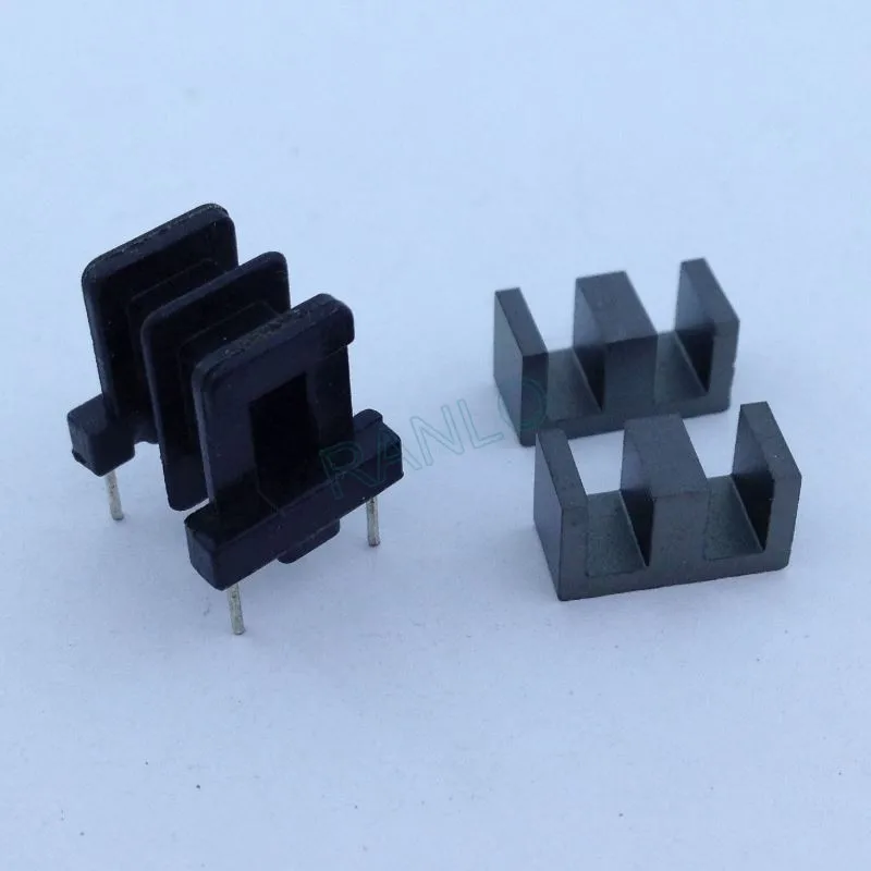 20sets/lot EE10 transformer bobbin magnet ferrite core PC40, horizontal 4Pin (2+2) double groove
20sets/lot EE10 transformer bobbin magnet ferrite core PC40, horizontal 4Pin (2+2) double groove