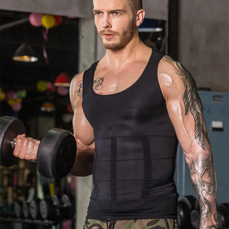 Men Body Shaper Vest Waist Trainer Corset Slimming Tummy Control Slim Shapewear Belly Vest Abdomen Fat Burning Sweat Loss Weight
Men Body Shaper Vest Waist Trainer Corset Slimming Tummy Control Slim Shapewear Belly Vest Abdomen Fat Burning Sweat Loss Weight