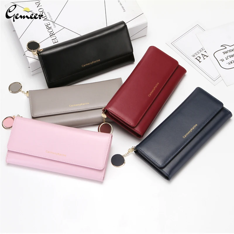 Gemeer Fashion Women Wallets Long Style Multi-functional Wallet Purse Fresh PU Leather Female Clutch Card Holder
Gemeer Fashion Women Wallets Long Style Multi-functional Wallet Purse Fresh PU Leather Female Clutch Card Holder