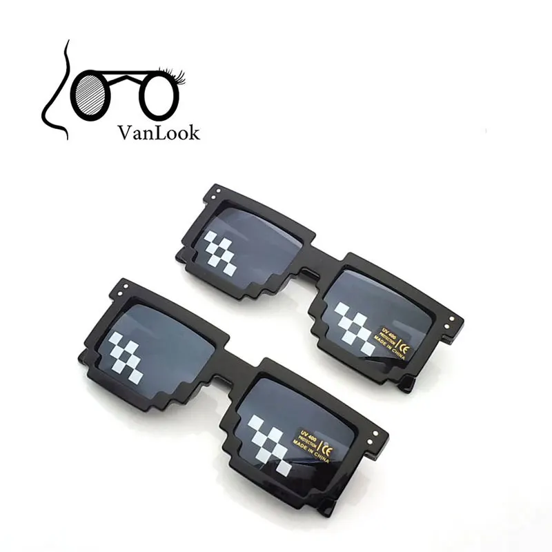 Pixel Glasses Deal with It Sunglasses Sun Points for Women Men Oculos de Sol Masculinos Femininos 100% Anti UV400 10pcs/ Lot
Pixel Glasses Deal with It Sunglasses Sun Points for Women Men Oculos de Sol Masculinos Femininos 100% Anti UV400 10pcs/ Lot