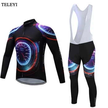 TELEYI Man's Cycling Clothing Suit 2017 Long Sleeve Cycling Jersey Bike Jersey bib pants Cycle Sportswear Quk Dry Riding Clothes
TELEYI Man's Cycling Clothing Suit 2017 Long Sleeve Cycling Jersey Bike Jersey bib pants Cycle Sportswear Quk Dry Riding Clothes