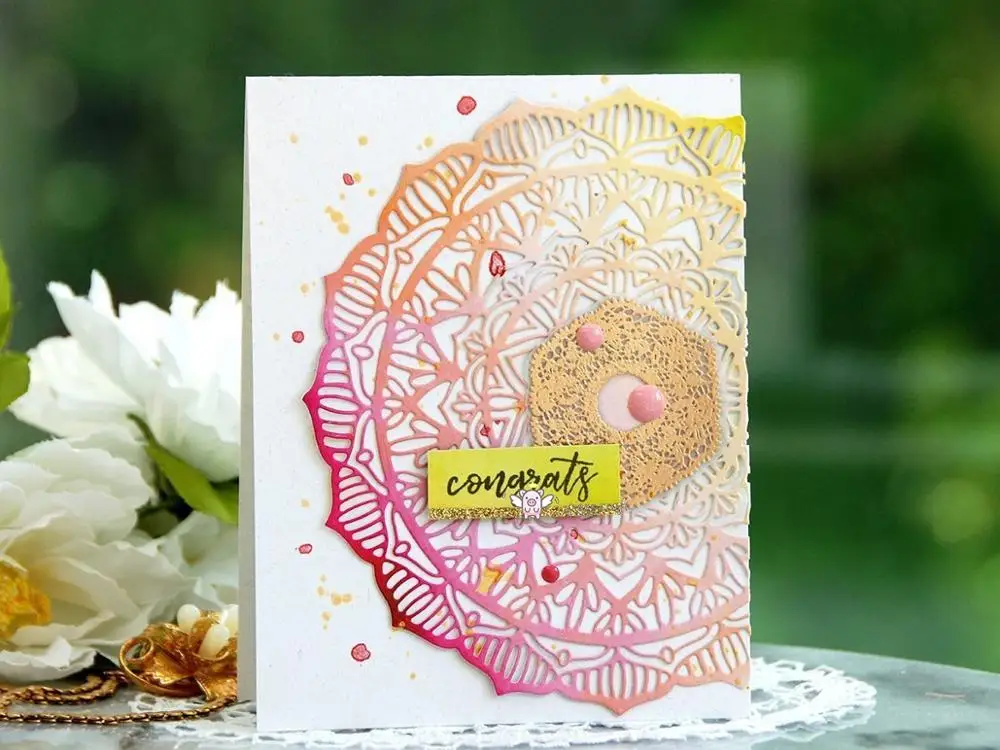 PP Craft metal cutting dies cut die mold Lace circle garland frame Scarpbook paper craft knife mould blade punch stencils dies
PP Craft metal cutting dies cut die mold Lace circle garland frame Scarpbook paper craft knife mould blade punch stencils dies