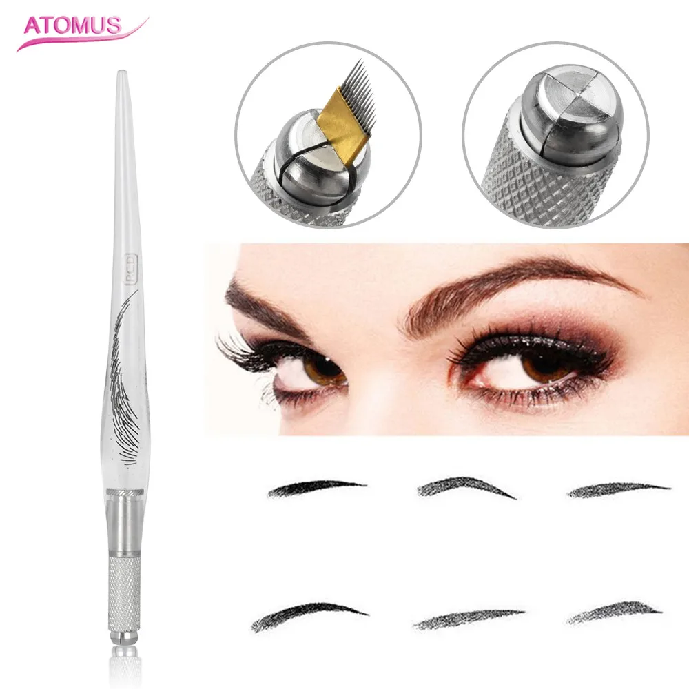3pcs Manual 3D Eyebrow Tattoo Machine Tebori Transparent Microblading Pen Permanent Makeup PCD Crystal Needle Holder Hand Tool
3pcs Manual 3D Eyebrow Tattoo Machine Tebori Transparent Microblading Pen Permanent Makeup PCD Crystal Needle Holder Hand Tool