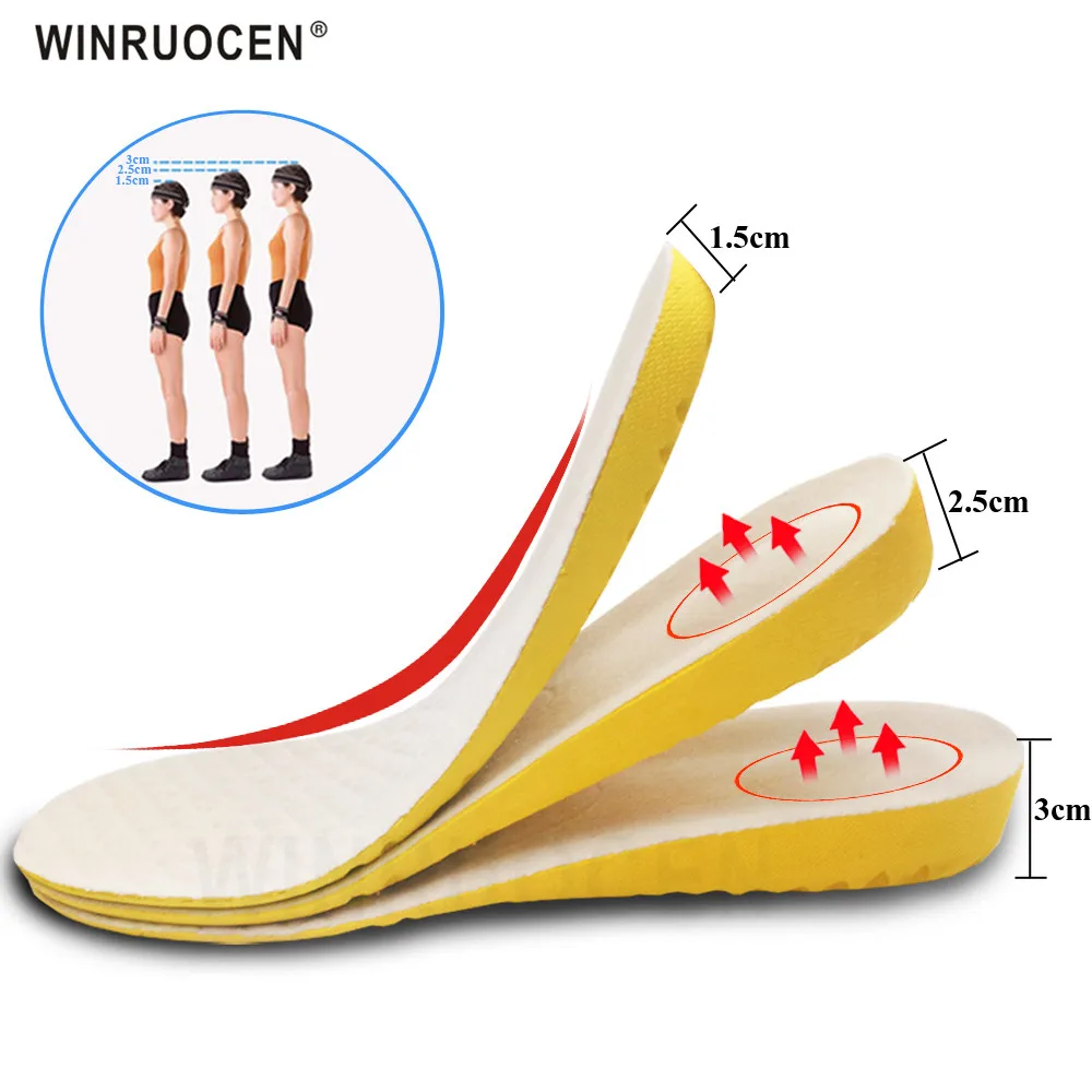 Height increase insoles for men/women up invisiable insoles breathable honeycomb shock absorption Shoe Pad cushion Insert insole
Height increase insoles for men/women up invisiable insoles breathable honeycomb shock absorption Shoe Pad cushion Insert insole