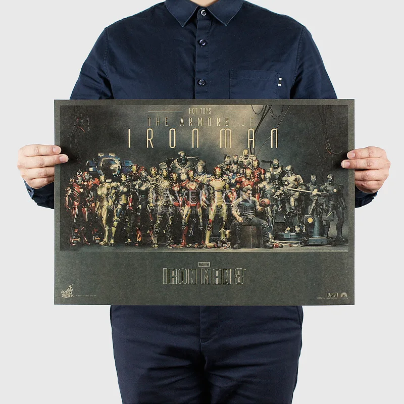 DC Marvel 10th Anniversary Sticker Iron Man Movie Series Retro Kraft Paper Poster Dormitory Wallpaper Painting Heart Decoration
DC Marvel 10th Anniversary Sticker Iron Man Movie Series Retro Kraft Paper Poster Dormitory Wallpaper Painting Heart Decoration