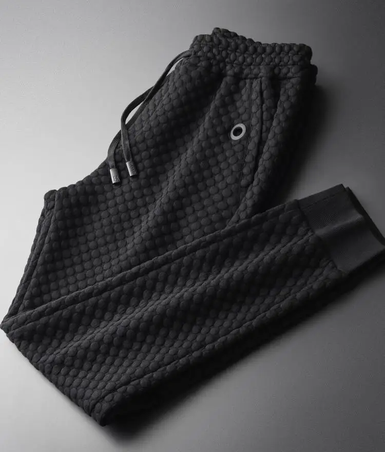 Minglu Thicken Pants Man Luxury 3d Dot Design Ankle-length Pants Plus Size 3XL 4XL Autumn Drawstring Waist Casual Pants Men
Minglu Thicken Pants Man Luxury 3d Dot Design Ankle-length Pants Plus Size 3XL 4XL Autumn Drawstring Waist Casual Pants Men