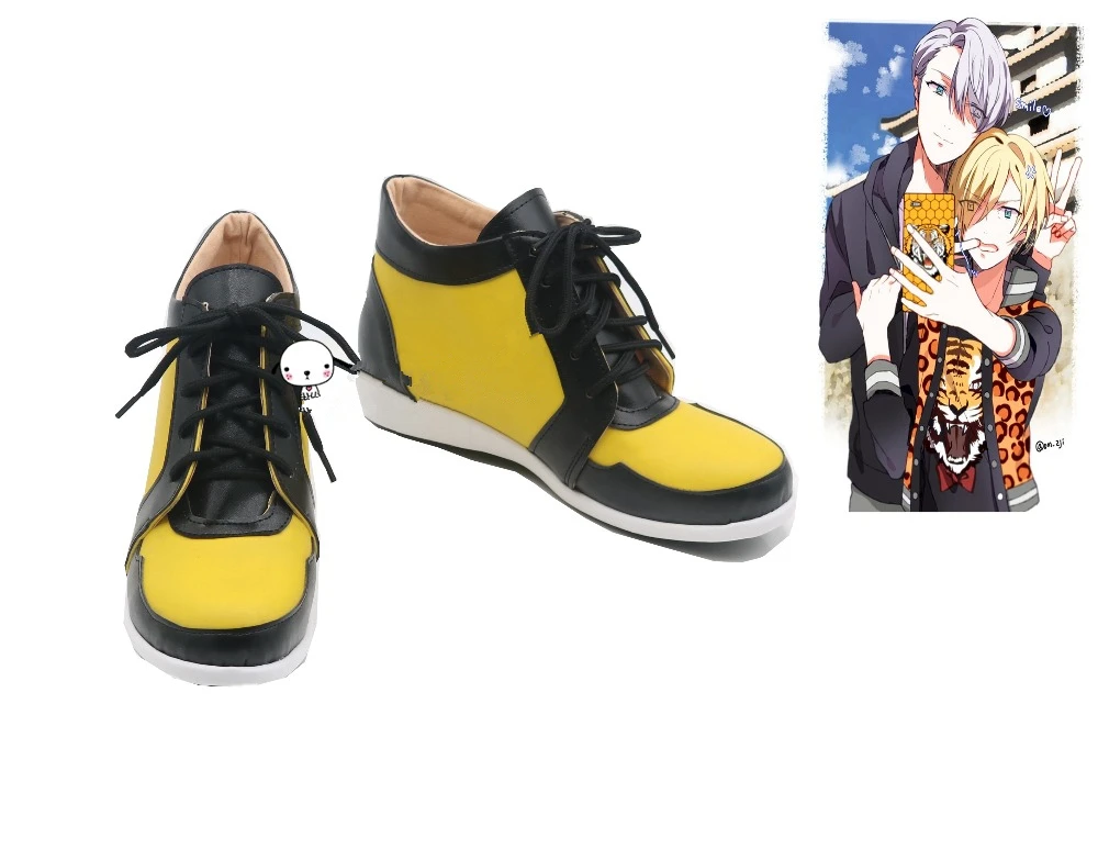New YURI on ICE Alois Trancy Cosplay Shoes Anime Boots Tailor Made 
New YURI on ICE Alois Trancy Cosplay Shoes Anime Boots Tailor Made