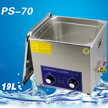 1PC 19L PS-70 PCB board / computer board / hardware accessories ultrasonic cleaning Machine 40,000 Hz/360W / 110/220V
1PC 19L PS-70 PCB board / computer board / hardware accessories ultrasonic cleaning Machine 40,000 Hz/360W / 110/220V